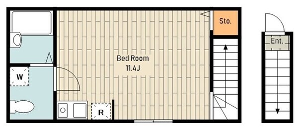 REVE拝島の物件間取画像